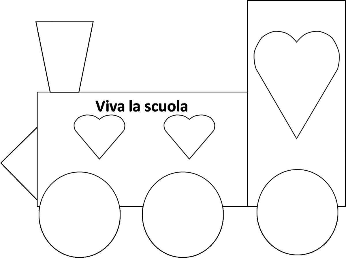 Disegno sulla scuola da colorare per i piccoli