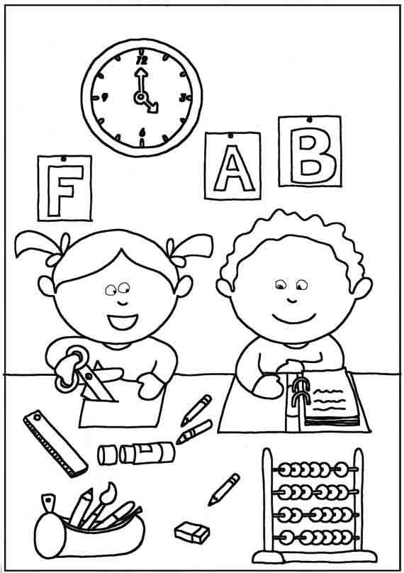 I bambini a scuola