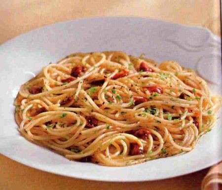 spaghetti ai ricci di mare
