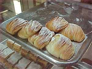 vassoio sfogliatelle