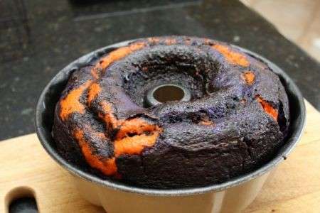 Ciambella di Halloween pronta