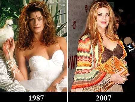 Kristie Alley peso