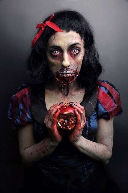 Make up da Biancaneve zombie