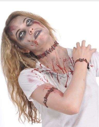 Make up da zombie semplice
