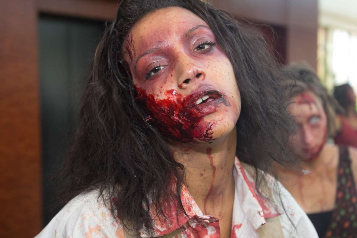 Make up sfregio zombie