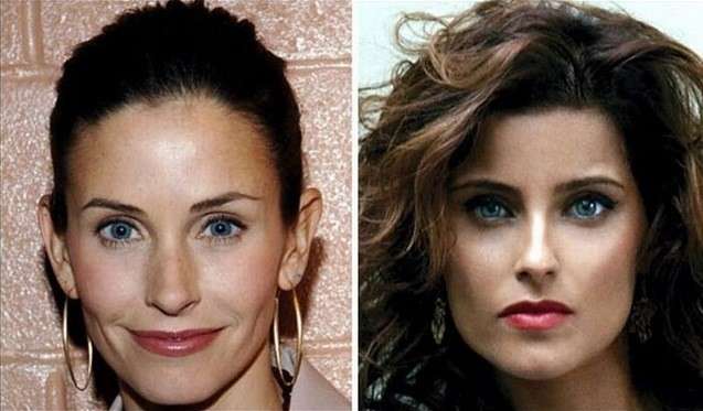 Courtney Cox e Nelly Furtado