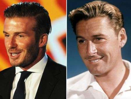 David Beckham e Errol Flynn