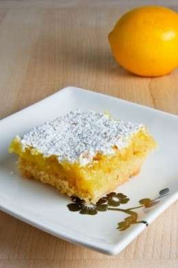 Lemon bars ricetta