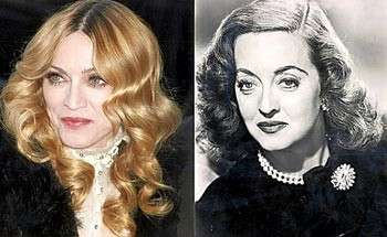 Madonna Bette Davis