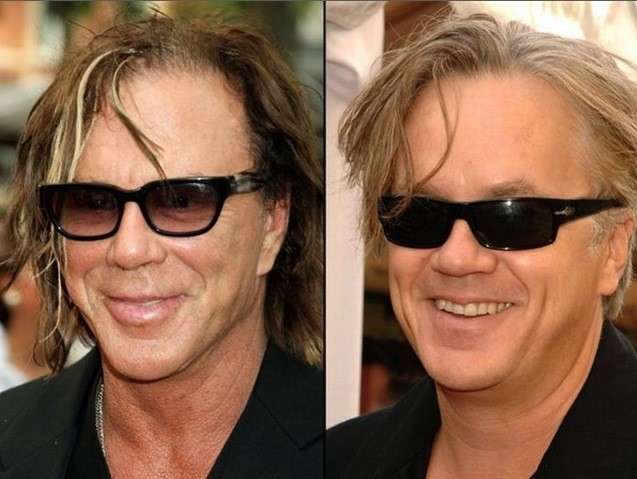 Mickey Rourke e Tim Robbins