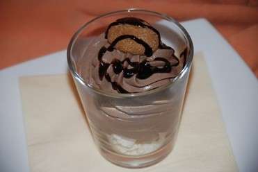 mousse di castagne e cioccolato