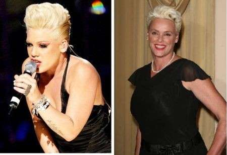 Pink e Brigitte Nielsen