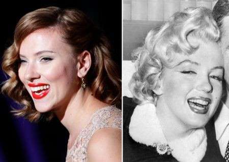 Scarlett Johansson e Marilyn Monroe