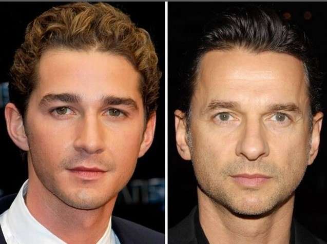 Shia LaBeouf e Dave Gahan