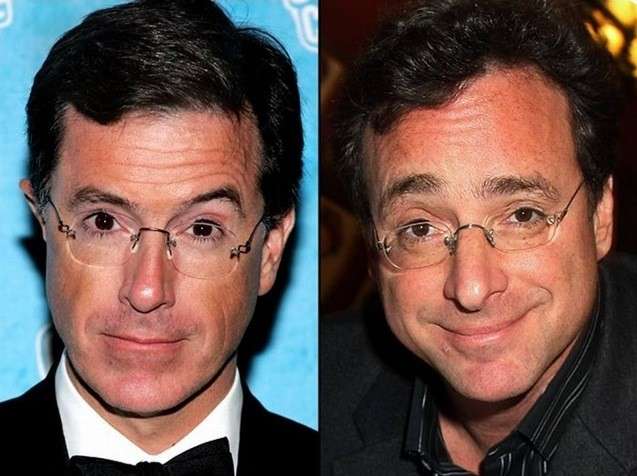 Stephen Colbert e Bob Saget