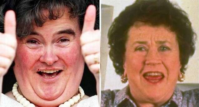 Susan Boyle e Julia Child