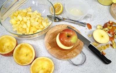 Torta di mele preparazione