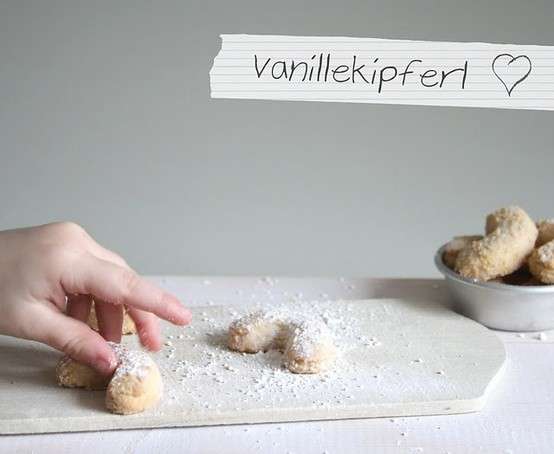 Vanillekipferl per la merenda