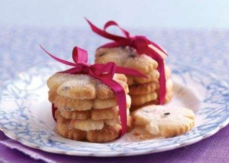 Biscotti alla lavanda da regalare