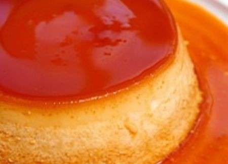 Flan de vanilla golosa