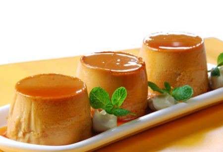 Flan de vanilla monoporzione