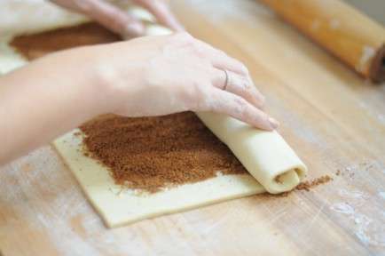 Kanelbullar preparazione