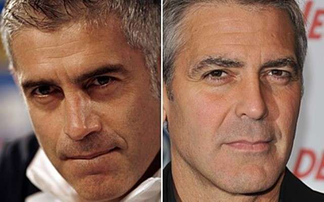 Antonis Nikopolidis e George Clooney