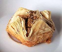 Baklava sfoglia