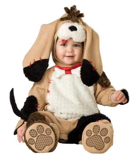 Costume di Carnevale da cane in peluche