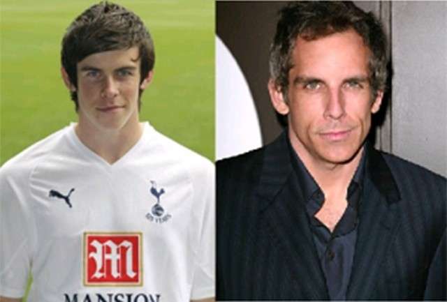 Gareth Bale e Ben Stiller