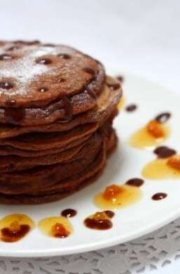 La ricetta dei pancakes al cioccolato