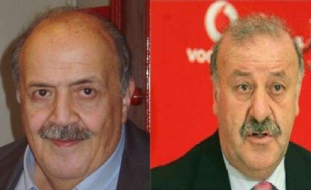 Maurizio Costanzo e Vicente del Bosque