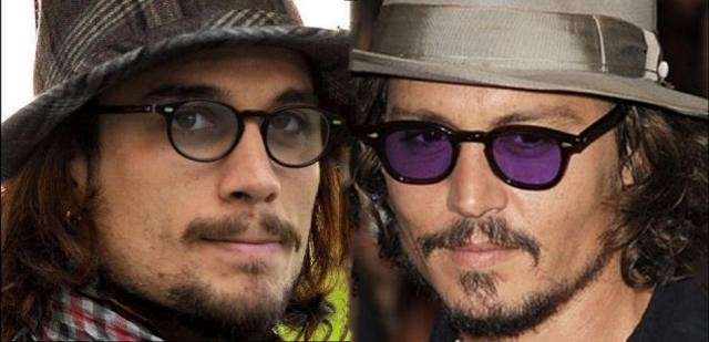 Pablo Osvaldo e Johnny Depp