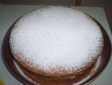 torta paradiso al cioccolato