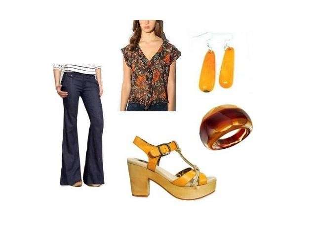 Accessori anni 70 e scarpe