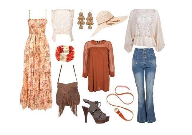 Accessori e look anni 70