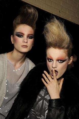 Acconciature e trucco anni '80