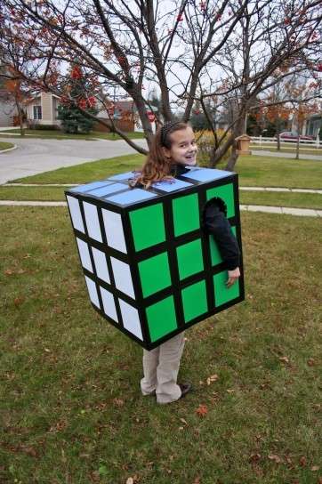 Costume da cubo di Rubik