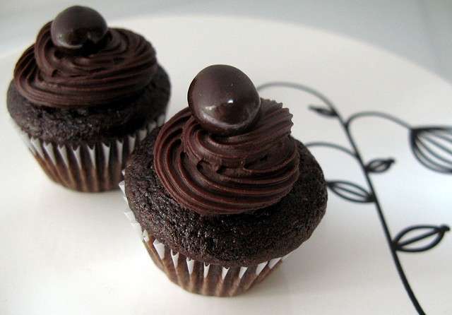 Cupcake al cioccolato dark