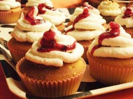 Cupcake di fragola