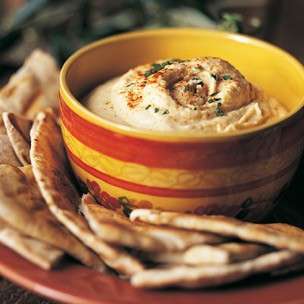 Hummus e pita