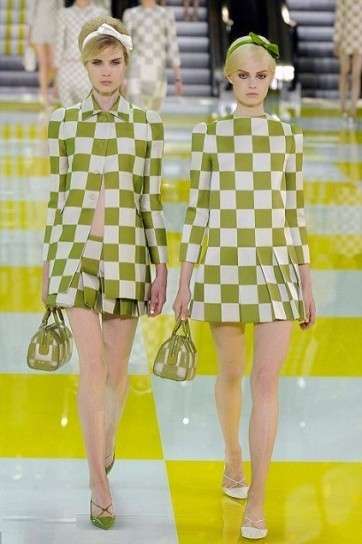 Ispirazione anni 60 per Louis Vuitton
