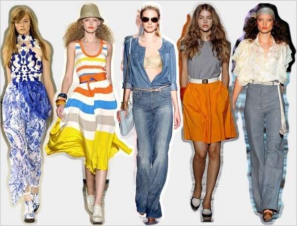 Look anni 70 casual chic