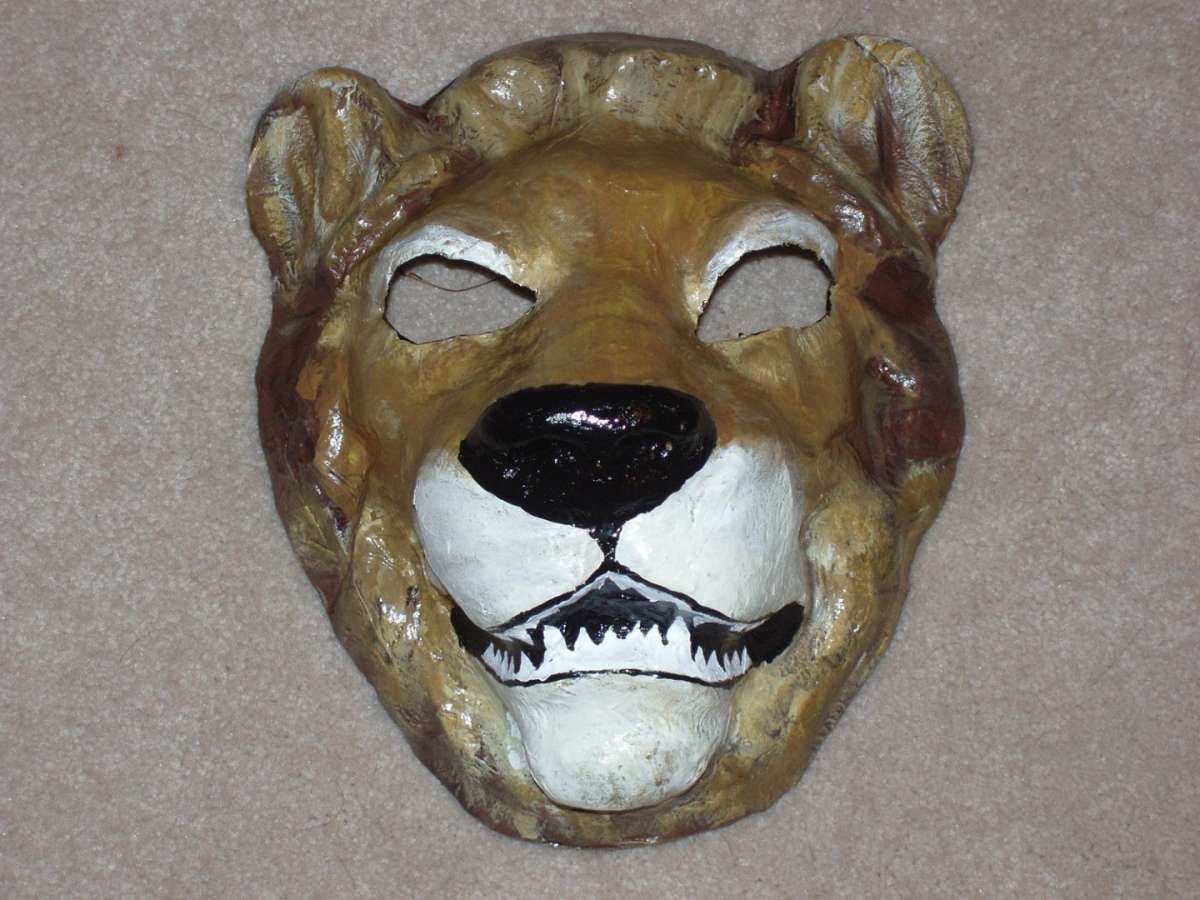 Maschera da leone