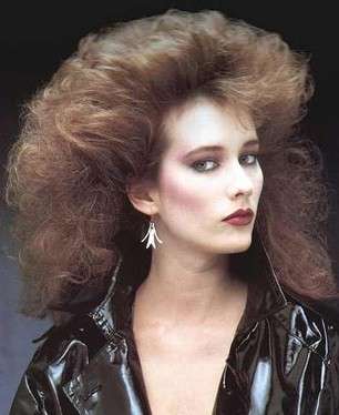 Moda anni '80 capelli