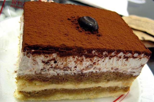 Torta Tiramisu in fetta