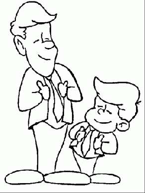 Disegno per la festa del papà