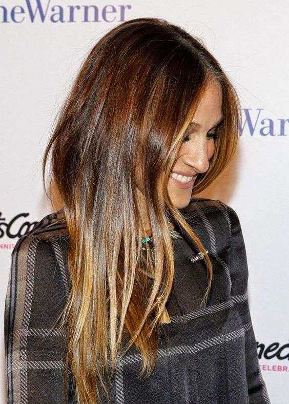 Effetto ecaille color miele per Sarah Jessica Parker