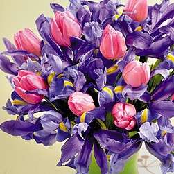 Decorazioni Pasqua fiori viola
