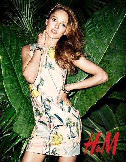 H&M minidress stampa